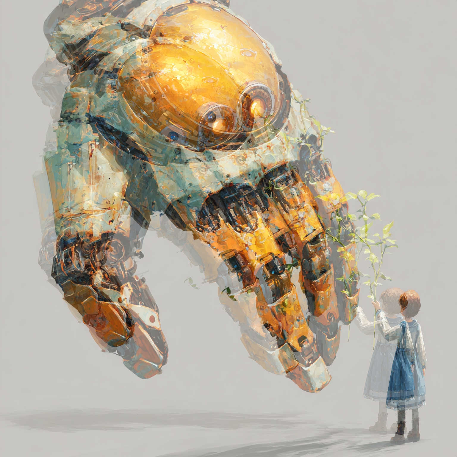 Robotic Arms and Hands by MidJourney